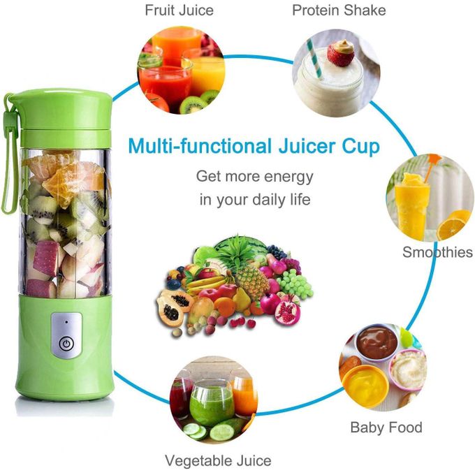 خلاط فواكه محمول مع بطارية قابلة للشحن 4000 ملي أمبير